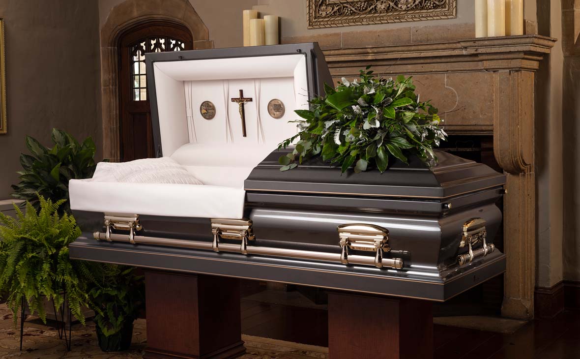 Batesville religious casket