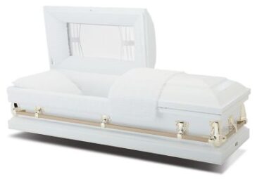 Batesville Spectra white casket