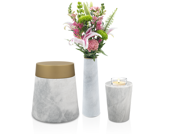 three stonecrest urns